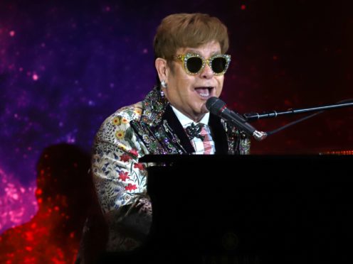 Sir Elton kicked off his goodbye tour in America in September (Greg Allen/PA)