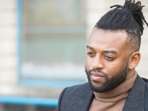 Former JLS star Oritse Williams leaves Wolverhampton Crown Court where he was charged with rape (Aaron Chown/PA)