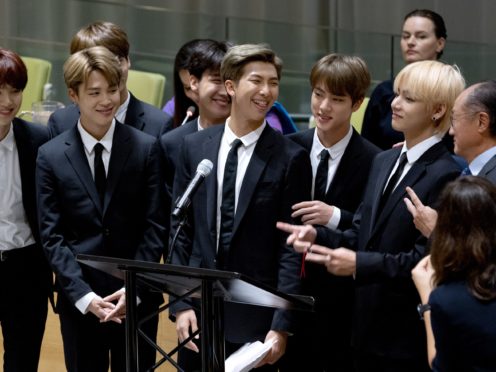 K-Pop group BTS (AP)