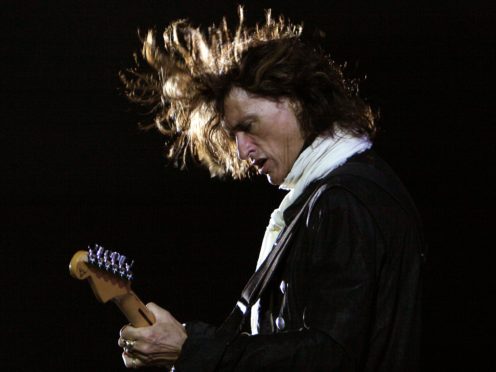 Aerosmith guitarist Joe Perry said he was looking forward to seeing fans in 2019 (Aijaz Rahi/AP)