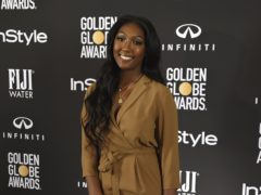 Idris Elba’s daughter Isan has been named as the 2019 Golden Globe Ambassador (Photo by Jordan Strauss/Invision/AP)