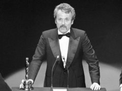 William Goldman accepts his Oscar for All The President’s Men (AP Photo, File)