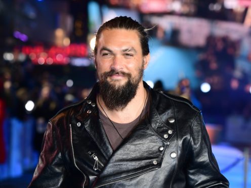 Jason Momoa stars in Aquaman, which is directed by James Wan (Ian West/PA)