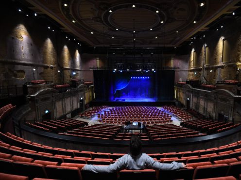 The Alexandra Palace theatre in north London has undergone extensive restoration works (Kirsty O’Connor/PA)