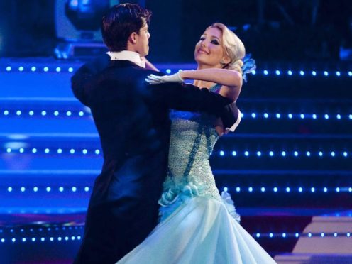 Ali Bastian and her dance partner Brian Fortuna perform at Blackpool during the 2009 series of Strictly Come Dancing (Guy Levy/BBC/PA)