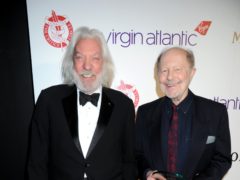 Filmmaker Nicolas Roeg a ‘fearless visionary’, says Donald Sutherland in tribute (Richard Young/REX/Shutterstock)