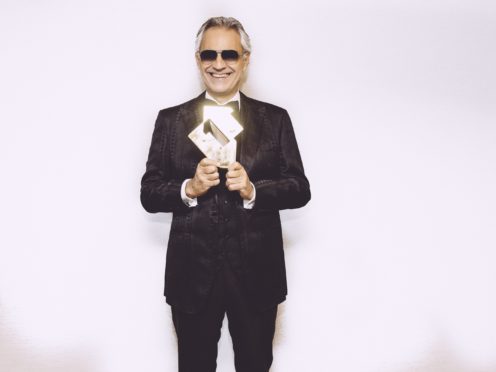 Andrea Bocelli delivers first number one classical album in 20 years (Luca Rossetti/OfficialCharts.com)