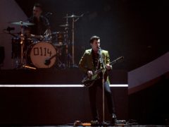 Arctic Monkeys on stage (Yui Mok/PA)
