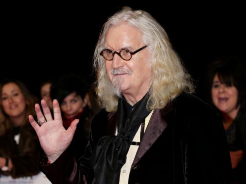 Sir Billy Connolly was urged to quit manual labour (Yui Mok/PA)