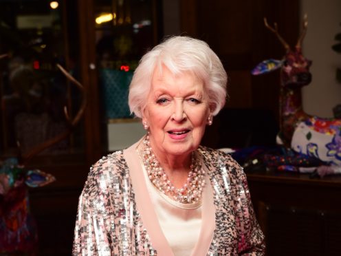 June Whitfield attending the Absolutely Fabulous The Movie After Party held at Liberty Department Store in London. (Ian West/PA)