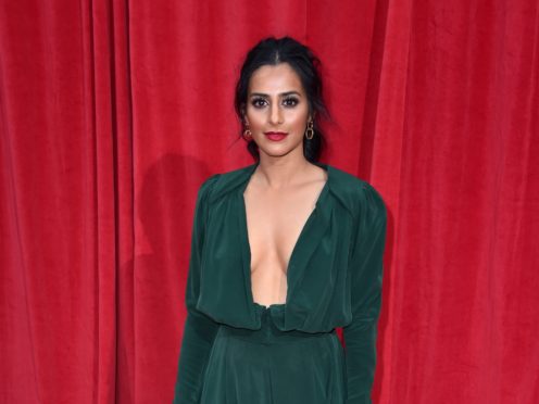 Sair Khan earned her camp mates a full meal of luxurious eels (Matt Crossick/PA)