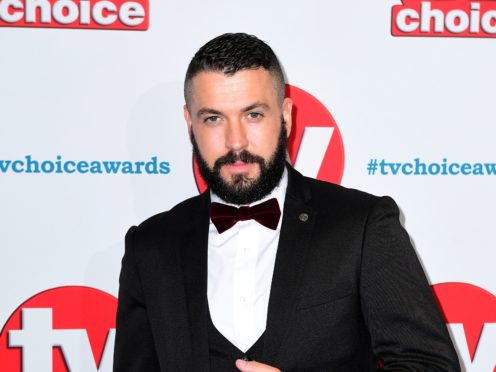 Shayne Ward used to play Aidan Connor (Ian West/PA)