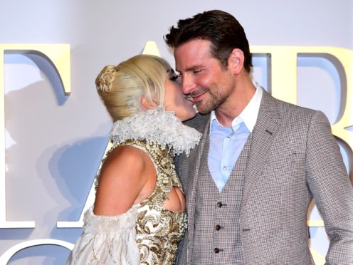 Lady Gaga and Bradley Cooper, who starred alongside each other in A Star Is Born (Ian West/PA)
