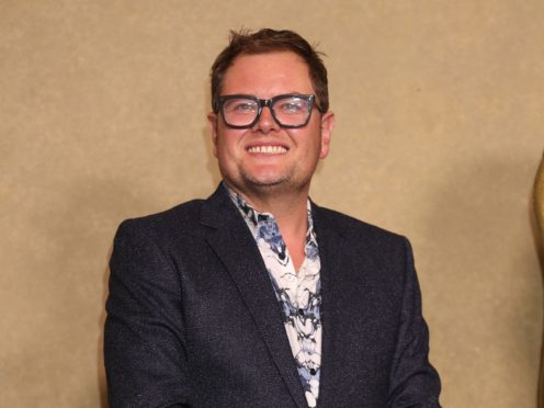 Alan Carr says TV is a ‘fantasy’ that should not be taken so seriously politically. (Yui Mok/PA)