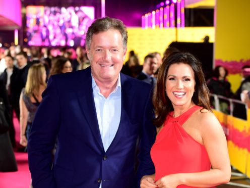 Piers Morgan and Susanna Reid (Ian West/PA)