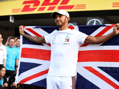 Lewis Hamilton has been honoured for his promotion of a plant-based diet (PA)