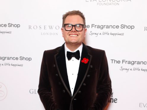 Alan Carr married his partner of 10 years in January (David Parry/PA)