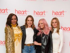 Spice Girls (left to right) Melanie Brown, Melanie Chisholm, Emma Bunton and Geri Horner (PA)