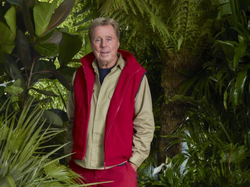 Redknapp had not seen his wife since he entered I’m A Celebrity (Joel Anderson/ITV)