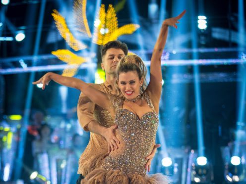 Ashley Roberts is motivated for Strictly final after her ‘battle’ to get there (Guy Levy/BBC)