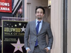 Hamilton creator Lin-Manuel Miranda said he felt like he was in a ‘dream’ as he was honoured with a star on the Hollywood Walk of Fame (Willy Sanjuan/Invision/AP)
