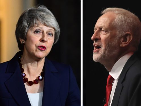 Prime Minister Theresa May and Labour leader Jeremy Corbyn (PA)