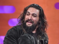 Jason Momoa during the filming of the Graham Norton Show at BBC Studioworks 6 Television Centre, Wood Lane, London, to be aired on BBC One on Friday evening.
