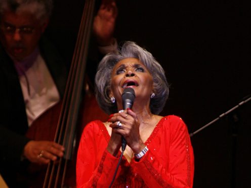 Nancy Wilson performs at her Swingin’ 70th Birthday Party at Carnegie Hall in New York (Rick Maiman/AP)