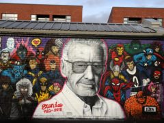 A mural of Marvel Comics co-creator Stan Lee (Andrew Milligan/PA)