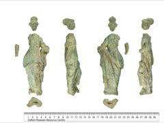 An ancient statue of the Roman god was discovered (British Museum/PA)