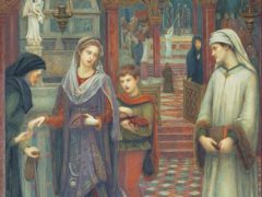 The First Meeting Of Petrarch And Laura, as the National Portrait Gallery is to explore untold stories of Pre-Raphaelite women (National Portrait Gallery/PA)