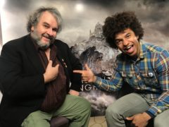 Sir Peter Jackson has been honoured with a Blue Peter gold badge (Blue Peter/BBC/PA)