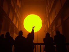 Olafur Eliasson’s installation The Weather Project (Johnny Green/PA)