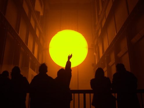 Olafur Eliasson’s installation The Weather Project (Johnny Green/PA)