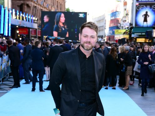 Brian McFadden dislocated his shoulder in a fall (Ian West/PA)