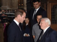 The Duke of Cambridge will interview Sir David Attenborough (Stuart C. Wilson/PA)