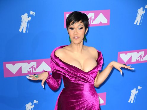 Cardi B has hit back at critics who said she should not be discussing politics (PA)