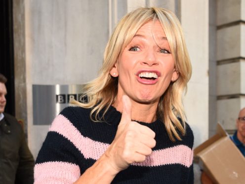 Zoe Ball has been named as the first female host of the Radio 2 Breakfast Show, replacing Chris Evans (Kirsty O’Connor/PA)