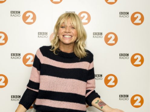For use in UK, Ireland or Benelux countries only BBC handout photo of radio presenter Zoe Ball who has been announced as the next host of the Radio 2 Breakfast Show, replacing current host Chris Evans when he leaves later this year.