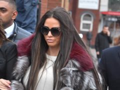 Katie Price arriving at Bromley Magistrates’ Court where she is charged with being drunk in charge of a motor vehicle following her arrest on October 10 last year.
