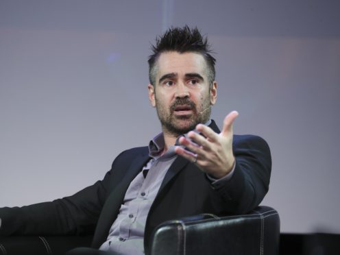 Colin Farrell speaking at the Pendulum Summit (Conor McCabe/Pendulum Summit/PA)