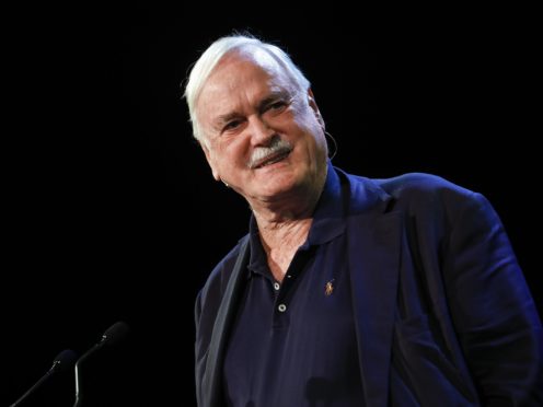 John Cleese speaking at the Pendulum Summit (Conor McCabe/PA)