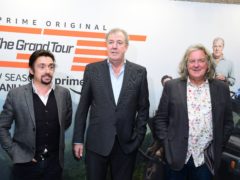 Richard Hammond, Jeremy Clarkson and James May attending a launch event and screening of The Grand Tour Series 3 screening at The Brewery, London. (Ian West/PA)