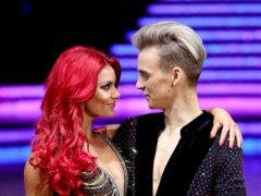 Joe Sugg has said his working relationship with Dianne Buswell has not changed since the pair announced their relationship (Aaron Chown/PA Wire)