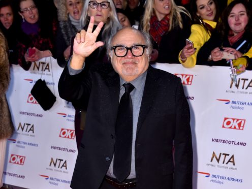 Danny DeVito presented an award (Matt Crossick/PA)