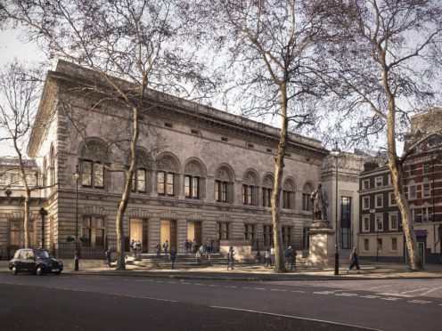 National Portrait Gallery forecourt proposal (Jamie Fobert Architects/Forbes Massie)