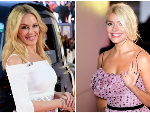 Holly Willoughby and Kylie Minogue join stars marking Valentine’s Day (Ian West/PA)