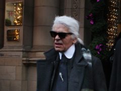 Tributes have continued to flood in for the late fashion designer Karl Lagerfeld (David Cheskin/PA)