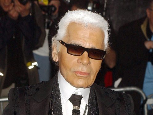 Karl Lagerfeld (Rich Lee/PA)