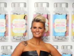 Kerry Katona has shown off her startling weight loss (PA)